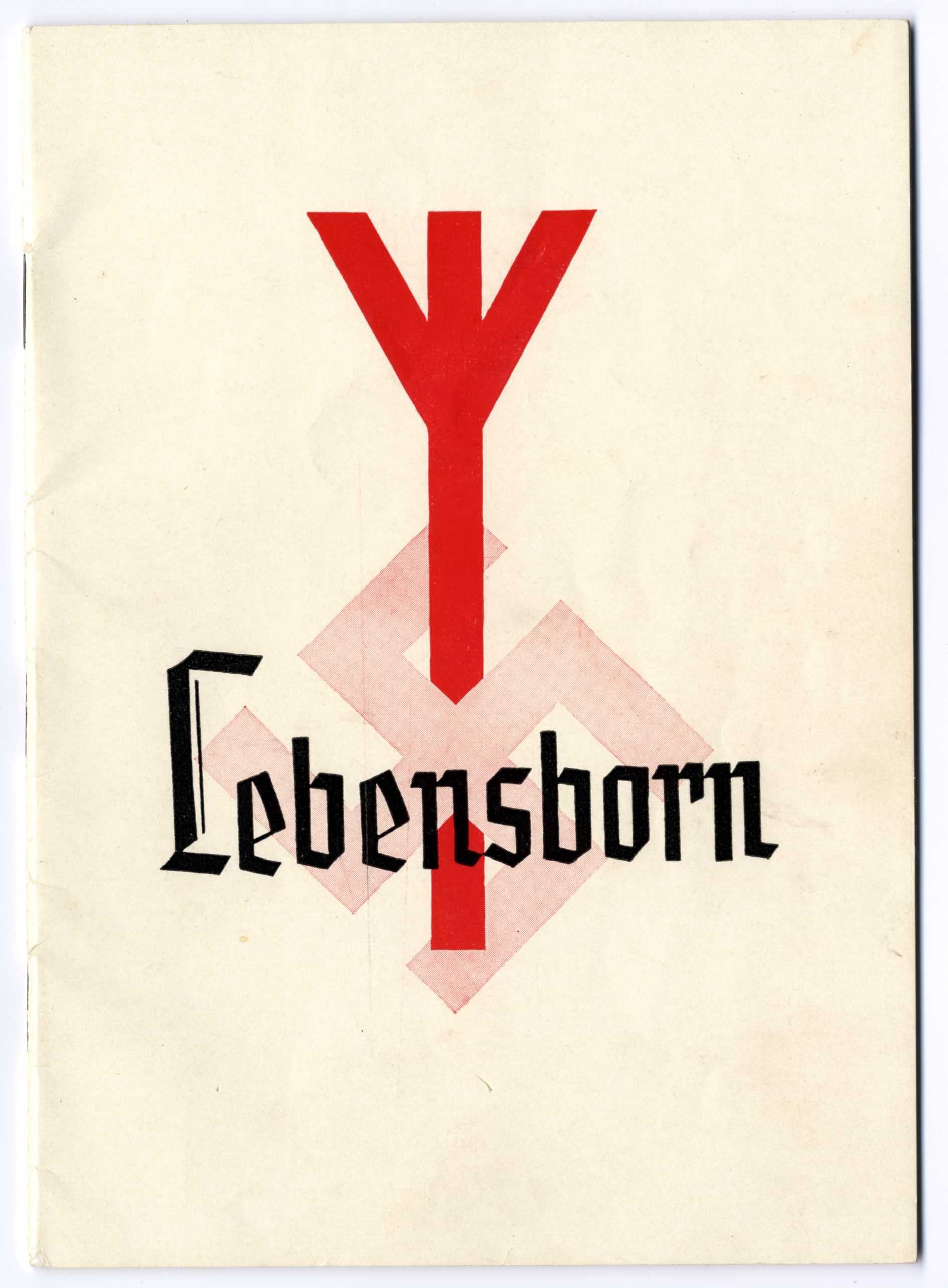 Brochure for the Lebensborn Program Experiencing History Holocaust Sources in Context photo