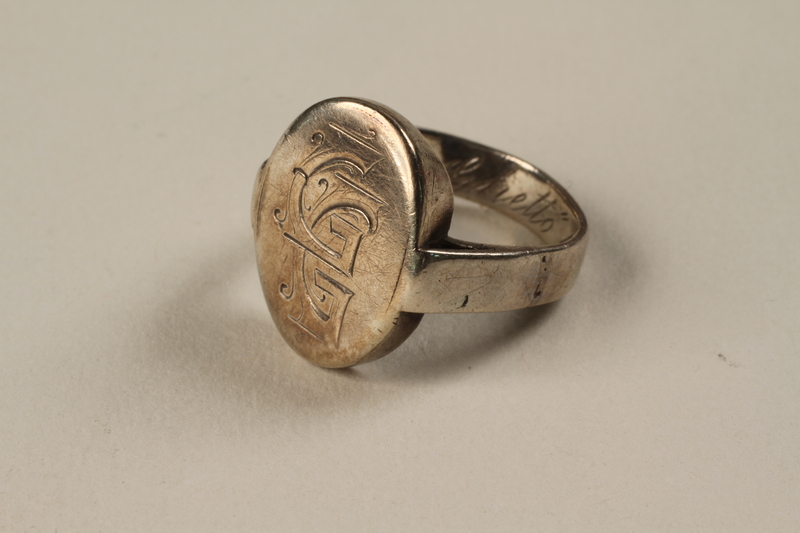 Friendship Ring from the Riga Ghetto | Experiencing History: Holocaust ...