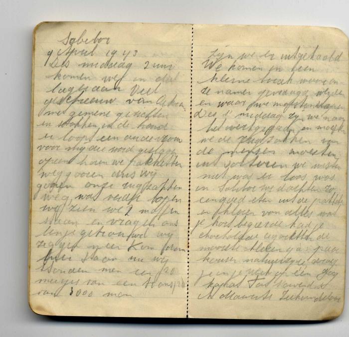 Wijnberg, Saartje Diary 1943 