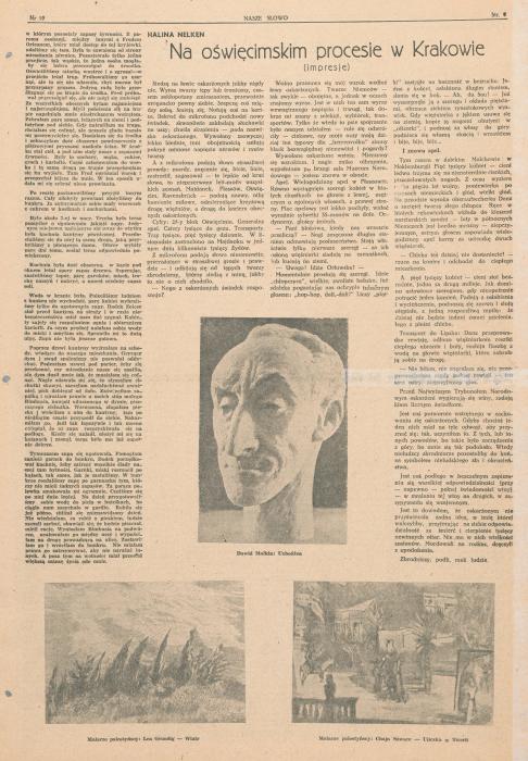 Krakow Auschwitz trial