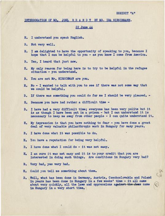 Hirschmann Brand Interview