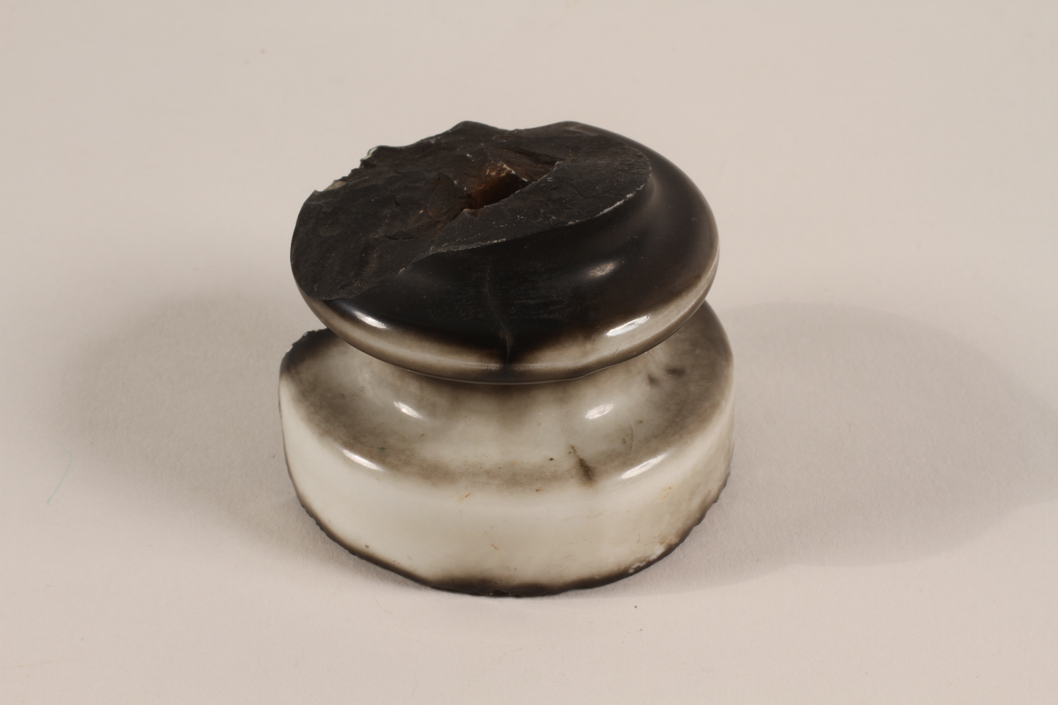 Electrical insulator from Auschwitz